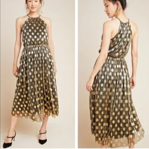 Anthropologie Sunday in Brooklyn Polka Dot Mid NWT
